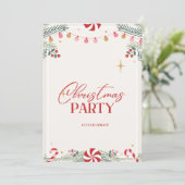 Invitation à l'événement des Fêtes (Debout devant)