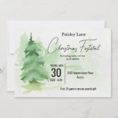 Invitation à l'événement du Festival du Sapin de N (Devant)