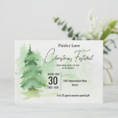 Invitation à l'événement du Festival du Sapin de N (Debout devant)