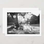 INVITATION À L'ÉVÉNEMENT PARTY-PARTIE EXTÉRIEUR (Devant / Derrière)