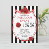 Invitation à l'événement Red Rose (Debout devant)