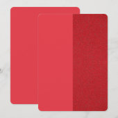 Invitation à l'événement Rouge Tomate Fendue – Per (Devant / Derrière)