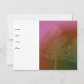 Invitation à l'événement Tree Silhouette (Dos)