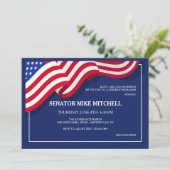 Invitation à lever des fonds pour le drapeau améri (Debout devant)