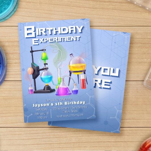 Invitation à l'expérience d'anniversaire
