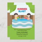 Invitation à l'explosion estivale (Devant / Derrière)