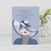 Invitation à l'exposition de Doble (Debout devant)