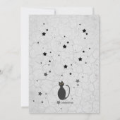 Invitation à l'Halloween de sorcière (Dos)