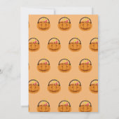 Invitation à l'Halloween pour enfants (Dos)