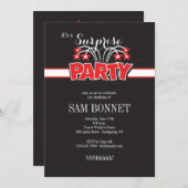 Invitation à l'heure de la fête (Devant / Derrière)