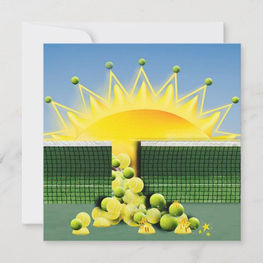 Invitation À L'HEURE DU SOLEIL (Devant)