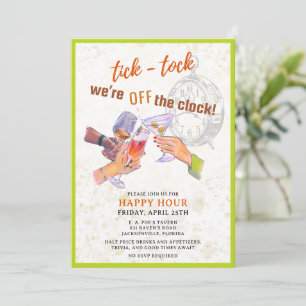 Invitation à l'heure heureuse de Tick Tock