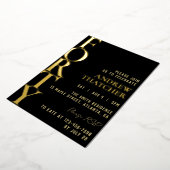 Invitation à l'huile d'anniversaire des hommes noi (Rotation)