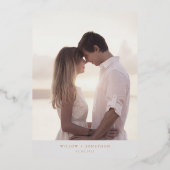 Invitation à l'huile de bordure géométrique (Verso)