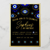 Invitation à l'huile - Oeil mal (Recto)