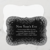 Invitation à l'illusion d'arrosage noir/blanc (Devant / Derrière)