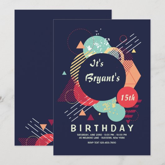 Invitation à l'impact (Devant / Derrière)