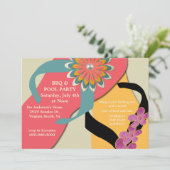 Invitation à l'inversion du BBQ et du Pool Party (Debout devant)