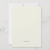 Invitation à l'investiture blanche (Dos)