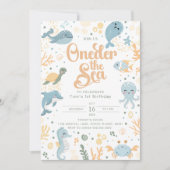 Invitation À l'invitation d'anniversaire de la mer. Anniversa (Devant)