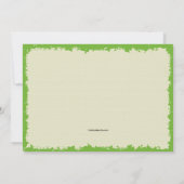 Invitation À l'invitation de course de chevaux de porte (Dos)