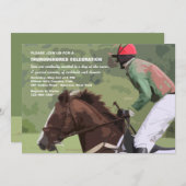 Invitation À l'invitation de courses (Devant / Derrière)