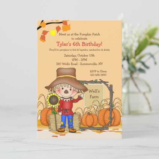 Invitation À l'invitation de ferme (Debout devant)