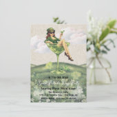 Invitation A little bit Irish Leprechaun cocktail Party (Debout devant)