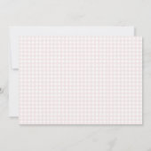 Invitation A little bunny is on the way, bunny baby shower (Dos)