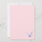 Invitation A Little Butterfly Wildflower Baby Shower (Dos)