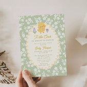 Invitation A little Chick is about to hatch Baby shower