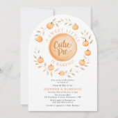Invitation A Little Cutie Pie Is Baking | Arched Baby Shower (Devant)