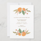 Invitation A Little Cutie se trouve sur le Baby shower Way Or (Devant)