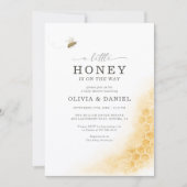 Invitation A Little Honey Bee Couples Baby Shower (Devant)