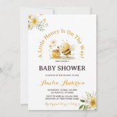 Invitation A Little Honey Bee Gender Neutral Baby Shower (Devant)