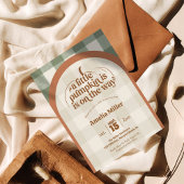 Invitation A Little Pumpkin Is On The Way Fall Baby Shower