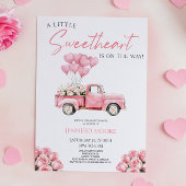 Invitation A Little Sweetheart Valentine's Day Baby Shower
