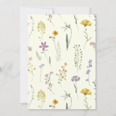 Invitation A Little Wildflower Baby Shower (Dos)