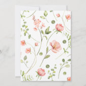 Invitation A Little Wildflower Girl Baby Sprinkle (Dos)