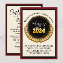 Invitation à l'obtention du diplôme