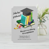 Invitation à l'obtention du diplôme (Debout devant)