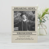 Invitation à l'obtention du diplôme (Debout devant)