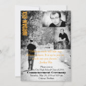 Invitation à l'obtention du diplôme (Dos)