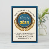 Invitation à l'obtention du diplôme (Debout devant)