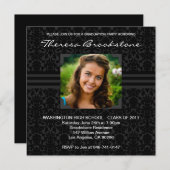 Invitation à l'obtention du diplôme (Devant / Derrière)