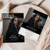 Invitation à l'obtention du diplôme de couverture 