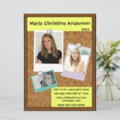 Invitation à l'obtention du diplôme de la Commissi (Debout devant)