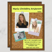 Invitation à l'obtention du diplôme de la Commissi (Devant / Derrière)