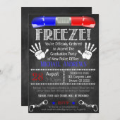 Invitation à l'obtention du diplôme de l'Académie (Devant / Derrière)