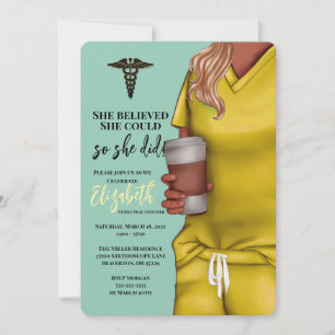 Invitation à l'obtention du diplôme de l'école de 